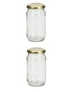Glass Airtight Kitchen Storage Jars with Lid 