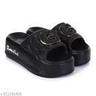 Sliders for Women, Black 