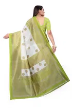 शारदा क्रिएशन आर्ट सिल्क प्रिंटेड साड़ी विद ब्लाउज 