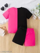 Cotton Blend Clothing Set for Girls 