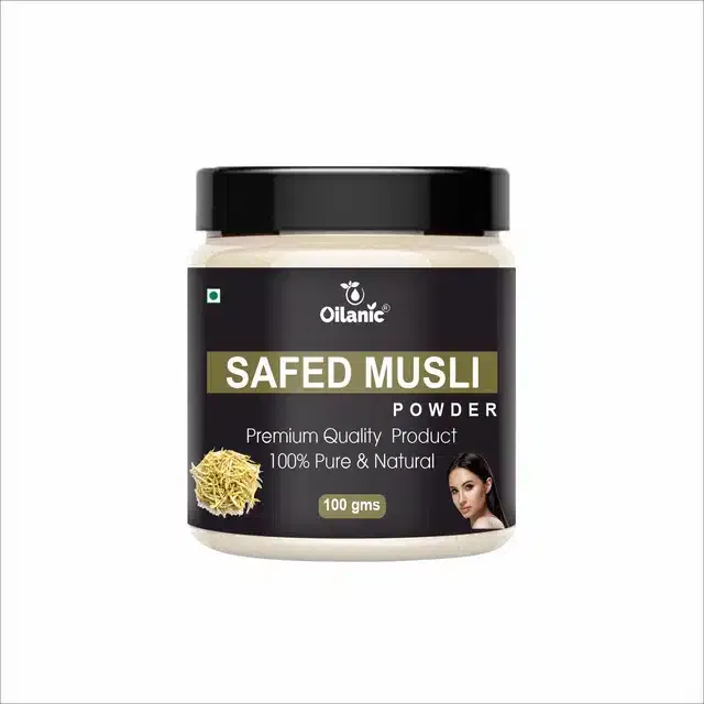 Natural Safed Musli Powder for Skin & Hair (100 g)