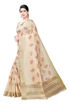 Printed Saree with Blouse Piece for Women 