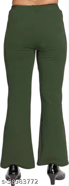 Cotton Blend Trouser for Women 