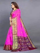 Women's Saree with Unstitched Blouse 