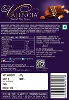 प्रियागोल्ड वेलेंशिया फ्रूट & नट चॉकलेट 60 g