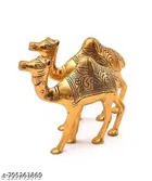 Metal Camel Showpiece Pair, Set of 2 