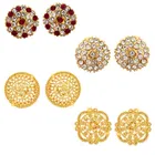 Gold Plated Designer Earrings Set for Women & Girls 