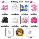 Disney Frozen Theme 3rd Happy Birthday Decoration,Multicolour,Set Of 1