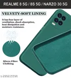 Silicone Mobile Cover for Realme 8S 5G / 8 5g / Narzo 30 5G 