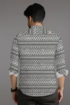 Cotton Printed Short Kurta for Men 