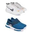 Sports Shoes for Men, Multicolor, Pack of 2 