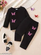 Cotton Blend Clothing Set for Girls 