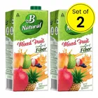 B Natural Mixed Fruit Juice 2X1 L 