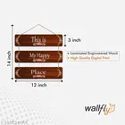 MDF Wooden Wall Hanging Quotes 