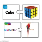 Match Color & Objects & Match & Pair Colors & Shapes Puzzle Game for Kids, Set of 2