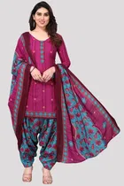 Cotton Unstitched Salwar Suit 