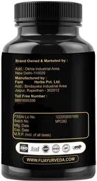 FIJ AYURVEDA Biotin Capsule for Hair Growth & Glowing Skin, Fights Nail Brittleness  
