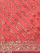 Organza Zari Woven Saree for Women 