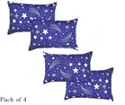 Grover Stars Pillow Covers Pack of 4 Blue Stars
