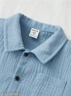 Cotton Spandex Shirt and Short Set for Boys 