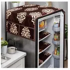 Grover Knit Printed Fridge 3 Pcs Mat With 2 Pcs Handle & Top Cover Pack of 6