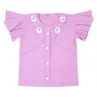 Polyester Printed Clothings Set for Girls 