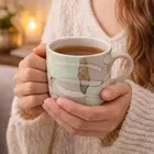 Ceramic Tea & Coffee Cup, White, Pack of 6 