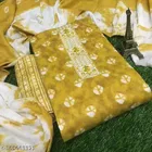 Cotton Printed Unstitched Dress Material for Women 