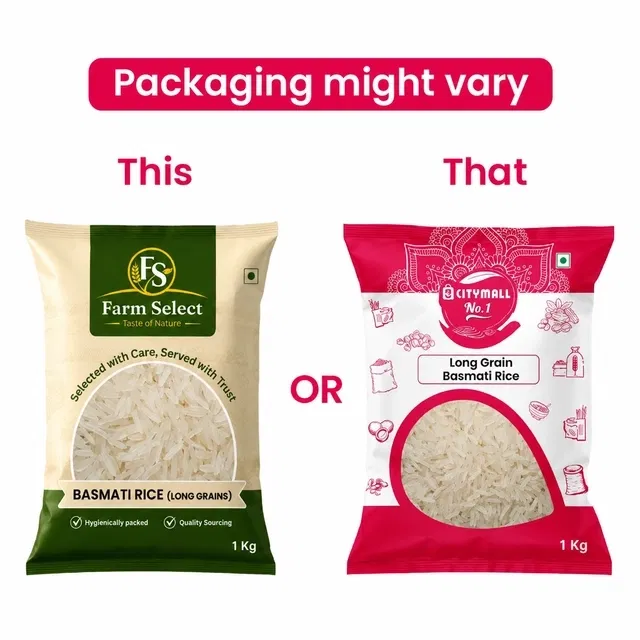 Farm Select / Citymall No.1 Long Grain Basmati Rice 1 Kg