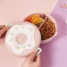 Donut Shape Plastic Lunch Box 1400 ml