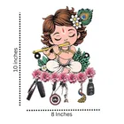 KC Arts Cute Krishna MDF Key Holder
