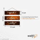 MDF Wooden Wall Hanging Quotes 