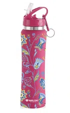 Stainless Steel Sipper Water Bottle (Pink, 750 ml)