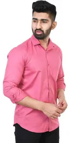 Men's Solid Full Sleeves Shirt 