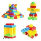 Plastic 200 Pcs Block Toys for Kids (Multicolor, Set of 1)
