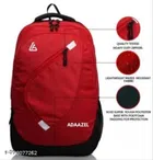 Polyester Backpack for Men & Women (Red)