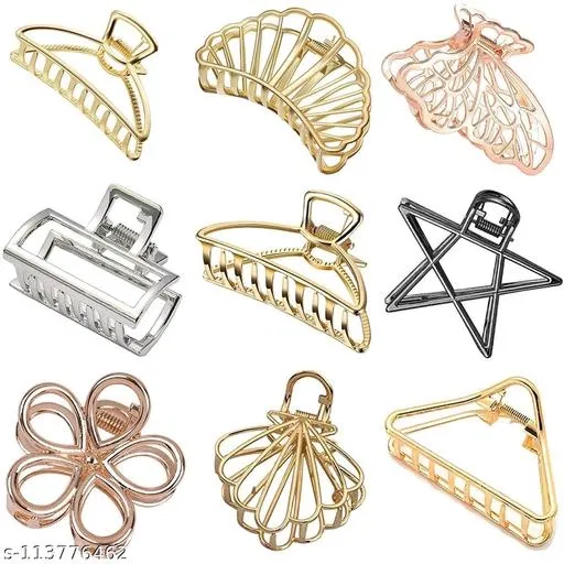 Hair Pins for Women (Multicolor, Pack of 3)
