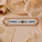 Designer Veera Rakhi for Brother Blue
