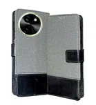 Artificial Leather Flip Cover For Vivo T3X 5G 