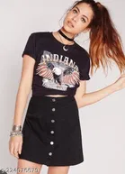 Cotton Blend Skirts for Women 