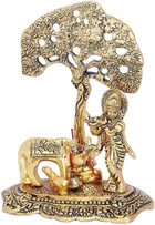 MAGIC PLUS Brass krishna Idol 