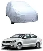 Taffeta Waterproof Car Cover for Volkswagen Vento (Multicolor)