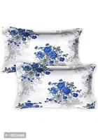 Poly Cotton Double Bedsheet with 2 Pillow Cover 