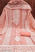 Chanderi Cotton Punjabi/All Over Suits for Women 
