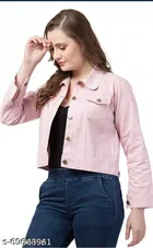 Full Sleeves Denim Jacket for Women 