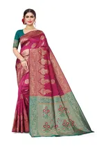 Jacquard Embellished Saree for Women 
