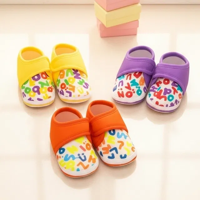 Booties for Infant, Multioclor (0-3 Months) Pack of 3