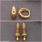 Gold-Plated Earrings/Studs/Bali Combo