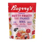Bagrry's क्रंची नटी फ्रुटी मूसली विद सीड & बेरीज़ 89% फ्रूट्स, नट्स, ग्रेन्स & सीड्स 425 g