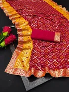 Georgette Printed Saree for Women 